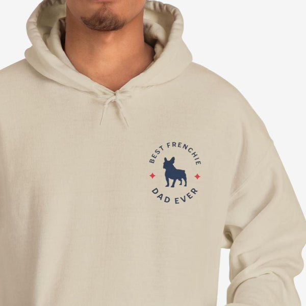 French Bulldog Men's Hoodie - Best Frenchie Dad Hoodie